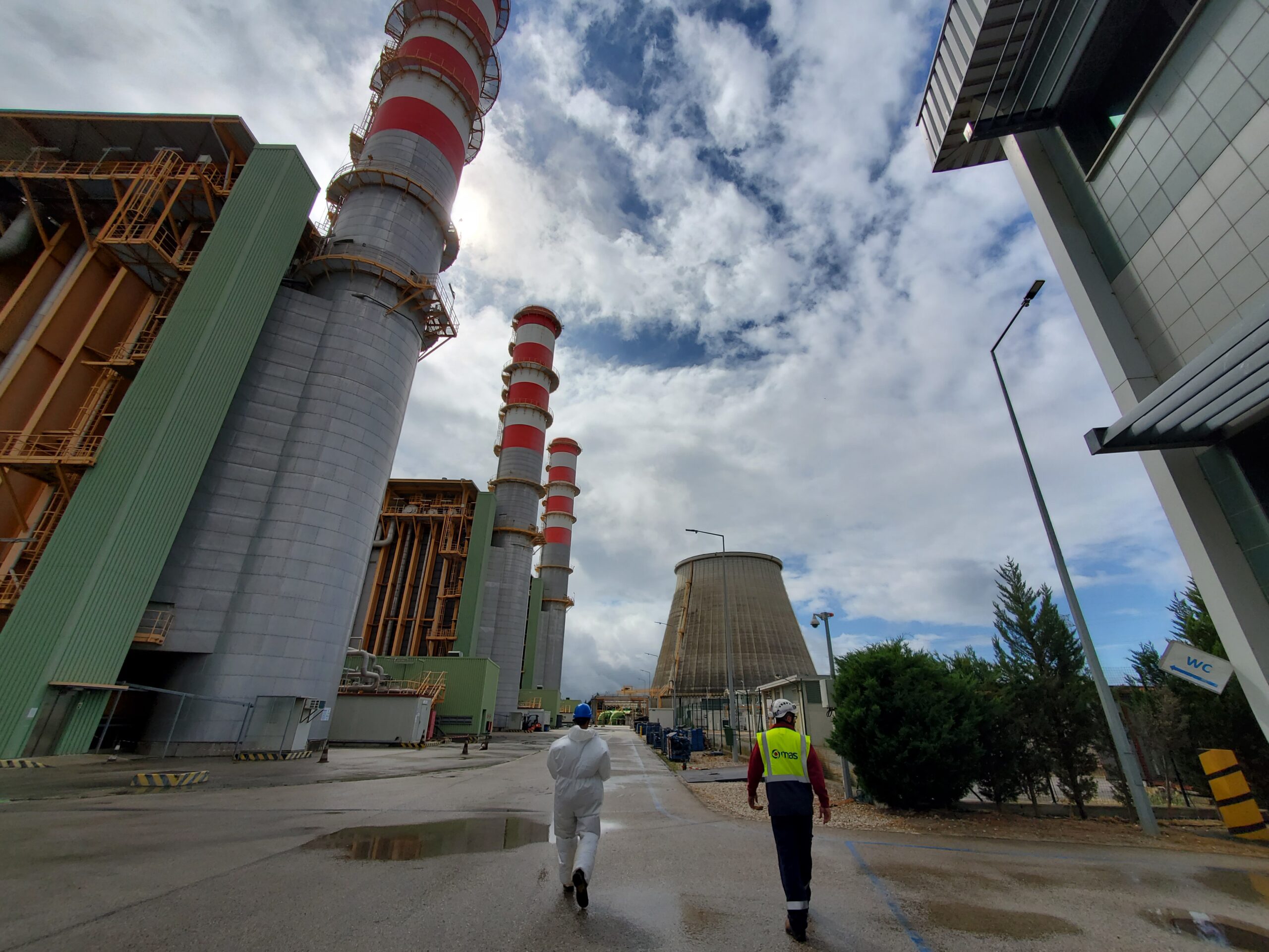 Energias De Portugal (EDP) site in Ribatejo, Portugal