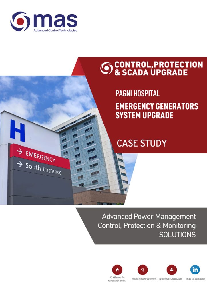 Emergency Generator Control & SCADA Upgrade for PAGNI Hospital
