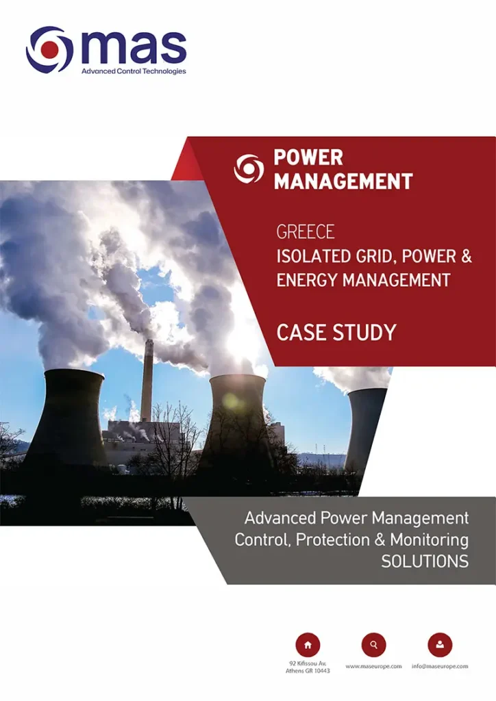 Turnkey Power & Energy Management Systems for the Kos-Kalymnos Isolated Island Grid