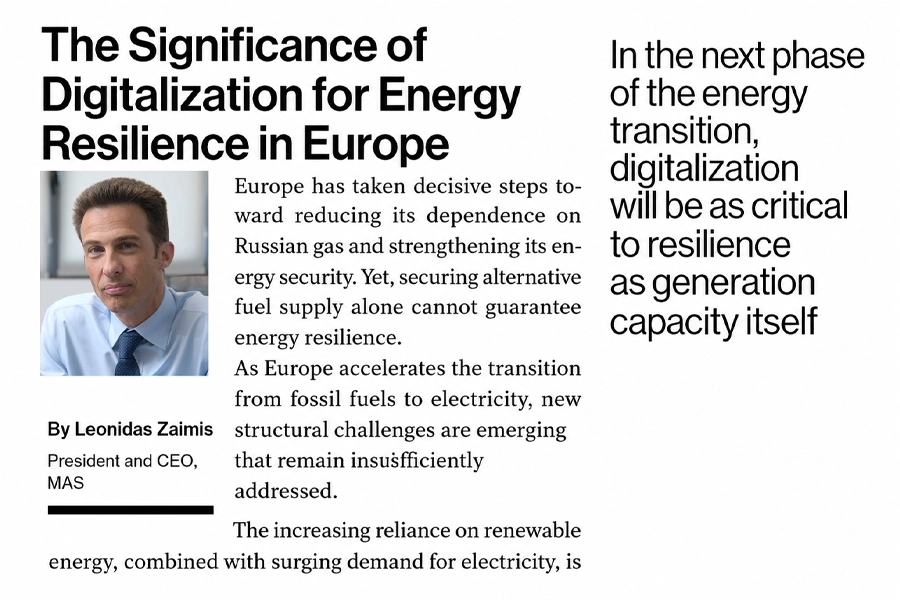 MAS CEO Leonidas Zaimis’ Article at Thought Leader, Business Partners latest edition