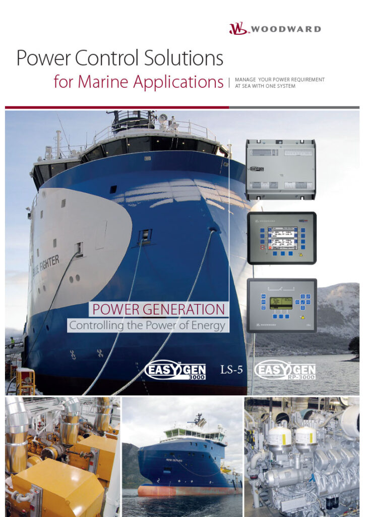 Woodward Power Control Solutions for Maritime